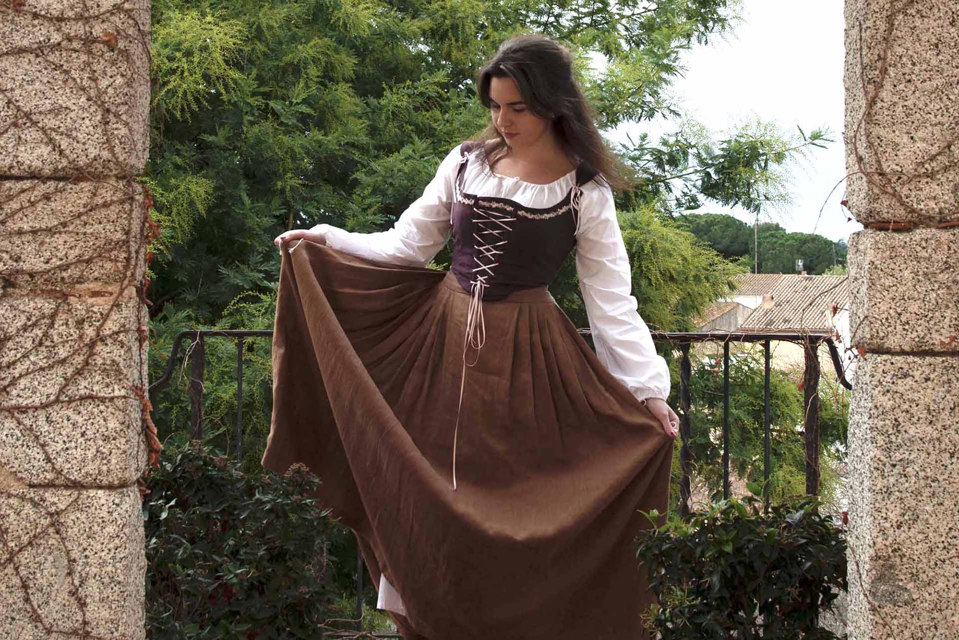 Linen Chemise Sansa Costume Medieval Renaissance Dress