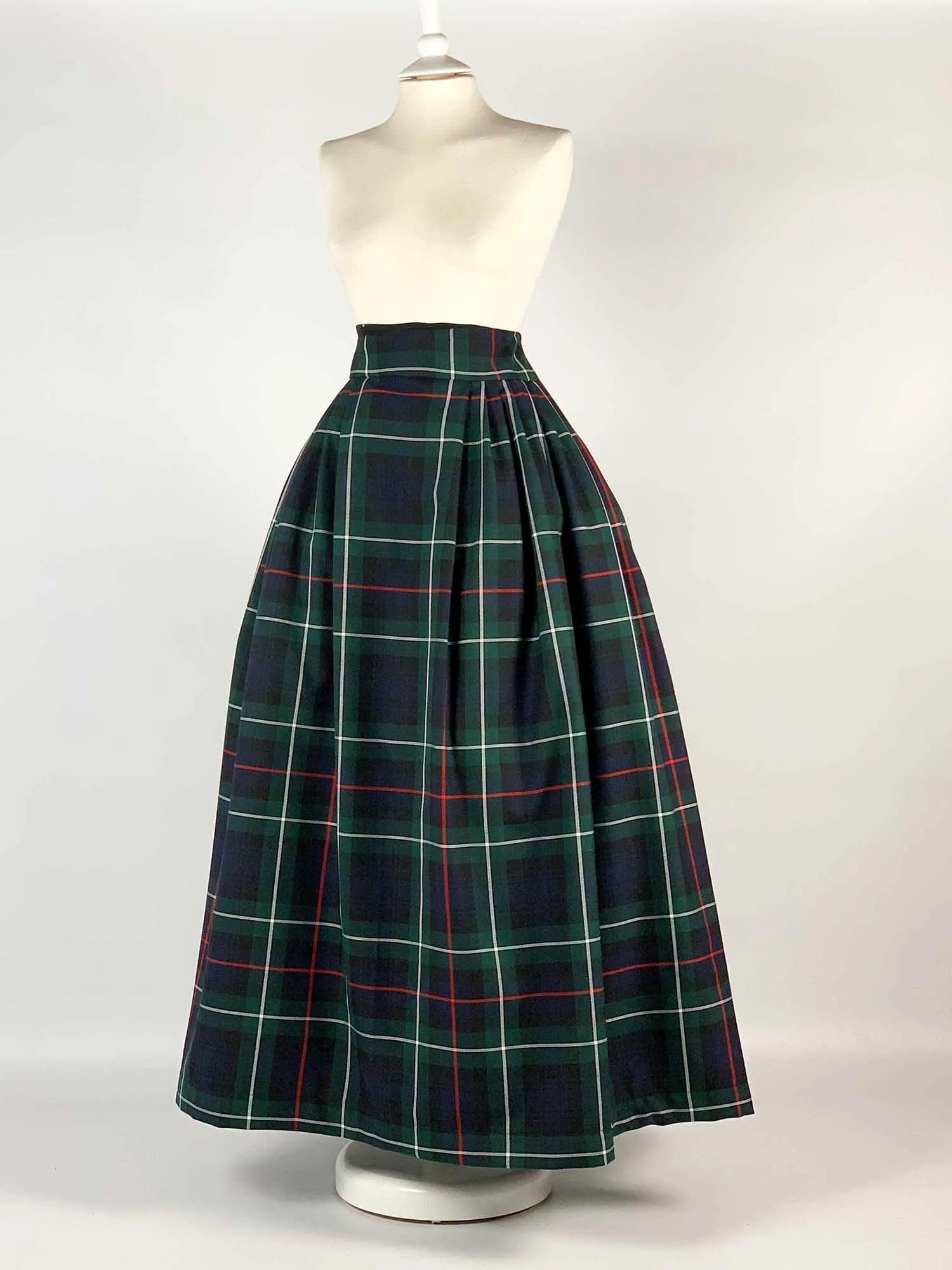 Plaid Skirt in MacKenzie Tartan - Atelier Serraspina