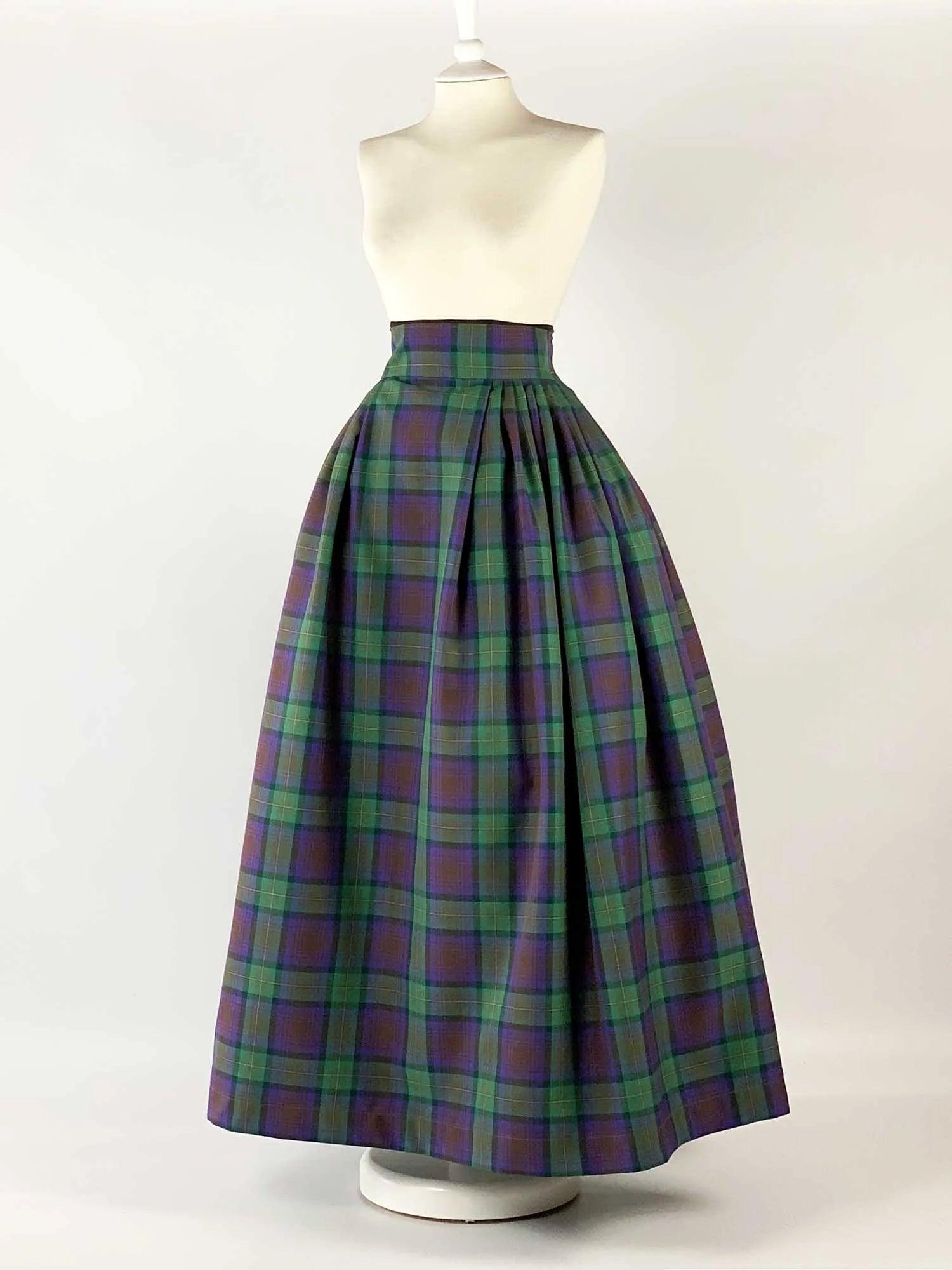 Plaid Skirt in Isle Of Skye Tartan - Atelier Serraspina