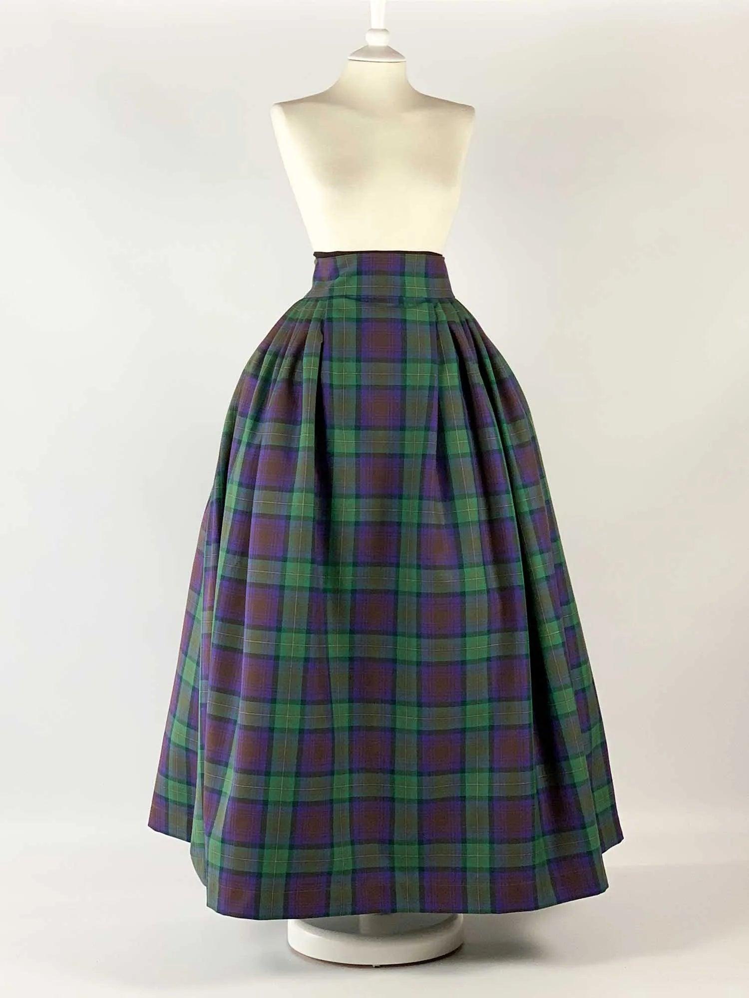 Plaid Skirt in Isle Of Skye Tartan - Atelier Serraspina