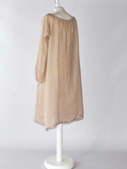 Renaissance Chemise in Thin Linen Gauze - Historical Undergarments - Atelier Serraspina